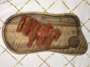 Деревенские гренки с аджикой