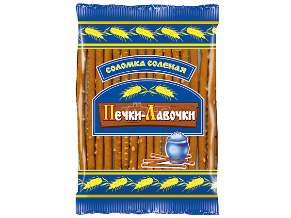 Соломка соленая "Печки-Лавочки" в Находке