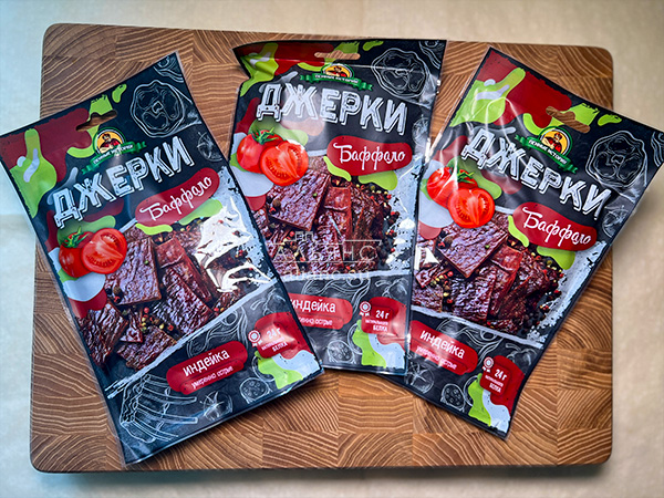 Джерки из индейки "Баффало" 45 гр. в Находке