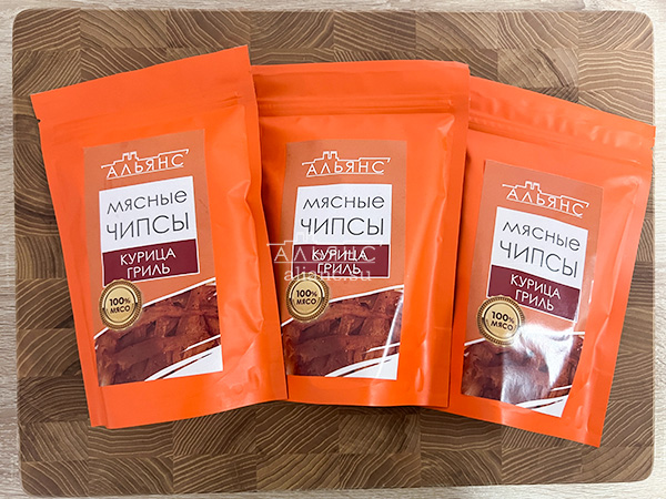 Мясо (АЛЬЯНС) вяленое курица "Гриль" 50 гр. в Находке