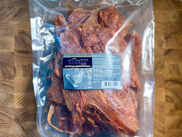 Мясо (АЛЬЯНС) вяленое курица 500гр "С халапеньо" в Находке