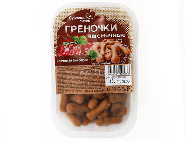 Сурские (ПШЕНИЧНЫЕ) Копченая колбаска (100 гр) в Находке