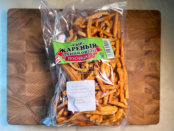 Жареный сыр "ВКУСНЯШКА" (Оливковый) 500гр. в Находке