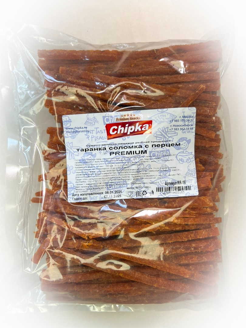 Таранка с перцем (соломка) (Chipka ПРЕМИУМ) в Находке