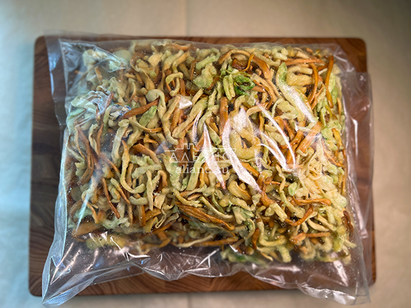 Нитка ЖАРЕНАЯ "Васаби" Oktobersnack 1 кг (сырный продукт) в Находке