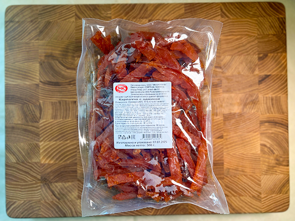Продукт из мяса птиц "КАРПАЧЧО с АДЖИКОЙ" с/к "ООО БАЛТИКА" (Калининградская обл.) в Находке