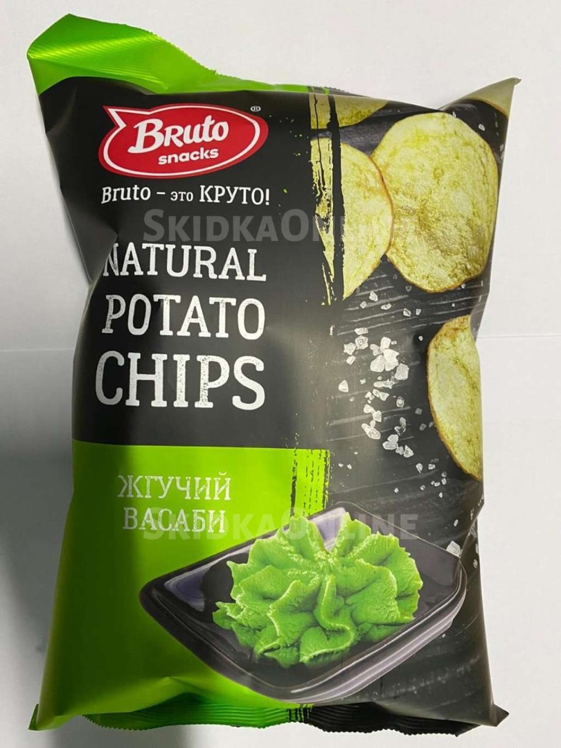 Картофель «Бруто» со вкусом васаби 130 гр. в Находке