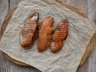 Лаваш со вкусом чеснока: Икра воблы вяленая