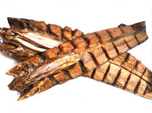 Форель радужная вяленая: Белый амур холодного копчения