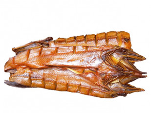 Тарань вяленая: Щука (бабочка) холодного копчения